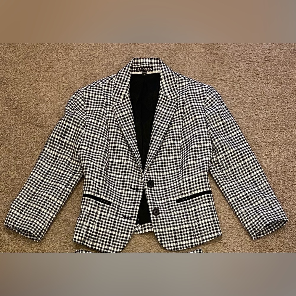 Cropped Dress Blazer